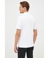 T-shirt - koszulka męska Lyle & Scott polo męski kolor biały gładki
