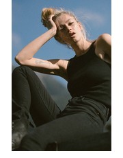 Bluzka top damski kolor czarny - Answear.com Muuv.
