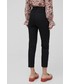Spodnie Pennyblack spodnie damskie kolor czarny fason cygaretki high waist
