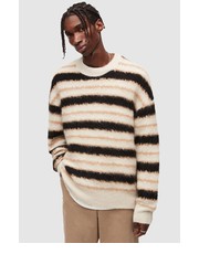 Sweter męski AllSaints sweter męski kolor beżowy lekki - Answear.com Allsaints