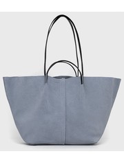 Shopper bag AllSaints torebka zamszowa - Answear.com Allsaints