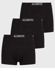 Bielizna męska AllSaints bokserki (3-pack) męskie kolor czarny - Answear.com Allsaints