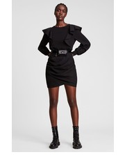 Sukienka AllSaints Sukienka Elodie kolor czarny mini prosta - Answear.com Allsaints