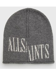 Czapka AllSaints - Czapka z domieszką wełny - Answear.com Allsaints