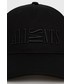 Czapka Allsaints AllSaints czapka bawełniana kolor szary z aplikacją