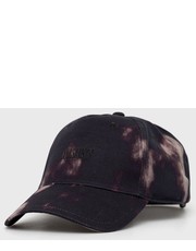 Czapka AllSaints czapka bawełniana kolor fioletowy z aplikacją - Answear.com Allsaints