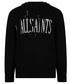 Bluza męska Allsaints AllSaints bluza bawełniana męska kolor czarny z kapturem z nadrukiem