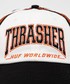 Czapka Huf czapka bawełniana x Trasher kolor biały z aplikacją