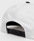 Czapka Huf czapka bawełniana kolor biały z aplikacją