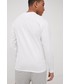 T-shirt - koszulka męska Huf longsleeve bawełniany kolor biały z nadrukiem