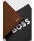 Portfel Boss portfel skórzany męski kolor brązowy