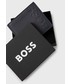 Portfel Boss portfel skórzany męski kolor granatowy