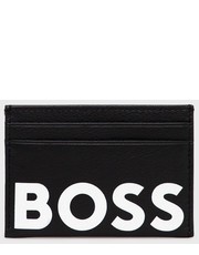 Portfel etui na karty męski kolor czarny - Answear.com Boss