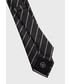 Krawat Boss krawat jedwabny kolor szary