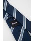 Krawat Boss krawat z domieszką jedwabiu