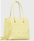 Shopper bag Boss torebka kolor żółty