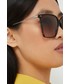 Okulary Boss okulary przeciwsłoneczne damskie kolor czarny