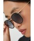 Okulary Boss okulary przeciwsłoneczne damskie kolor złoty