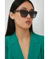 Okulary Boss okulary przeciwsłoneczne damskie kolor czarny
