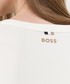 Bluzka Boss t-shirt damski kolor beżowy