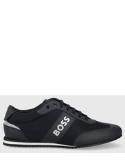 Sneakersy męskie buty kolor granatowy - Answear.com Boss