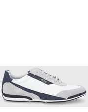 Sneakersy męskie buty Saturn kolor szary - Answear.com Boss