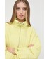 Kurtka Boss kurtka damska kolor żółty przejściowa oversize