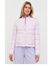 Kurtka kurtka damska kolor różowy przejściowa - Answear.com Boss