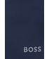 Bielizna męska Boss spodnie piżamowe męskie kolor granatowy z aplikacją