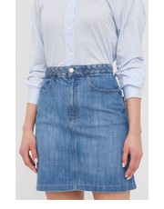 Spódnica spódnica jeansowa mini prosta - Answear.com Boss