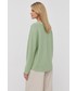Sweter Boss sweter z domieszką kaszmiru damski kolor zielony lekki
