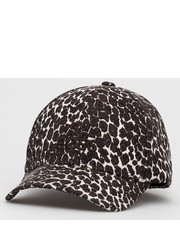 Czapka czapka bawełniana kolor brązowy wzorzysta - Answear.com Boss