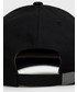 Czapka Boss czapka bawełniana kolor czarny z nadrukiem