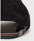 Czapka Boss czapka bawełniana  ATHLEISURE kolor czarny z nadrukiem