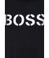 Bluza męska Boss Bluza męska kolor czarny z kapturem z nadrukiem