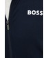 Bluza męska Boss bluza bawełniana męska kolor granatowy z nadrukiem