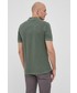 T-shirt - koszulka męska Boss Polo bawełniane kolor zielony gładki