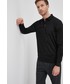 T-shirt - koszulka męska Boss Longsleeve bawełniany kolor czarny gładki