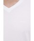 T-shirt - koszulka męska Boss t-shirt bawełniany kolor biały gładki