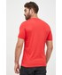 T-shirt - koszulka męska Boss t-shirt bawełniany kolor czerwony z nadrukiem