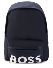 Plecak dziecięcy plecak dziecięcy kolor granatowy duży z nadrukiem - Answear.com Boss