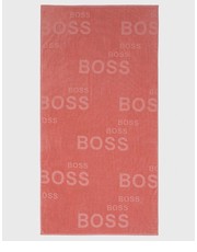 Akcesoria Ręcznik bawełniany kolor różowy - Answear.com Boss