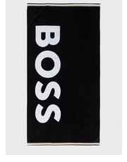 Akcesoria Ręcznik bawełniany kolor czarny - Answear.com Boss
