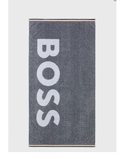 Akcesoria Ręcznik bawełniany kolor szary - Answear.com Boss