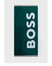 Akcesoria Ręcznik bawełniany kolor turkusowy - Answear.com Boss