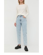 Jeansy jeansy damskie high waist - Answear.com Boss