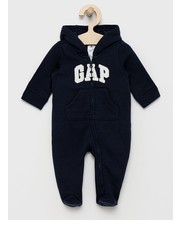 Kombinezon kombinezon niemowlęcy kolor granatowy - Answear.com Gap