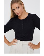 Bluzka t-shirt damski kolor czarny - Answear.com Gap