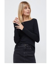 Bluzka longsleeve damski kolor czarny - Answear.com Gap