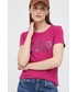 Bluzka Gap t-shirt bawełniany kolor fioletowy
